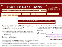 Tablet Screenshot of emecep-consultoria.com